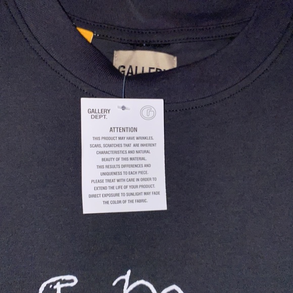 COPY - NWT RARE gallery dept. Boxy ANTIQUE BLACK handwritten “I m sad I miss my… - Picture 14 of 17